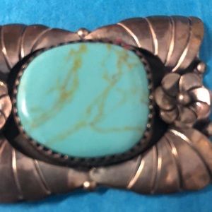 Turquoise and Sterling Pendant